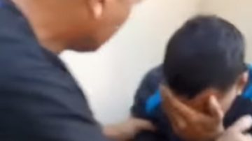 VIDEO | Descubrieron a un ladrón en el predio el Buen Pastor y le dieron una lección de vida