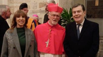 Claudia de Zamora celebró la designación de Vicente Bokalic como Cardenal: “Fue una emoción inmensa”