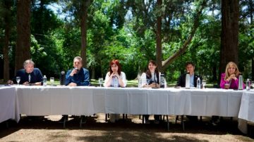 Cristina Kirchner, Kicillof y Massa, juntos: la razón detrás de la foto de unidad del peronismo