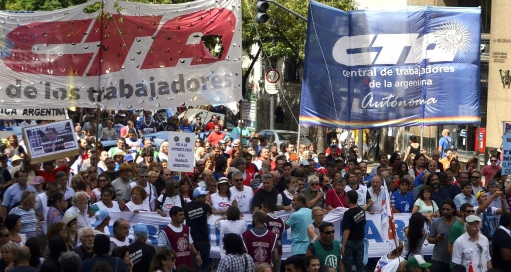 La CTA junto a organizaciones sociales, convocan a una “Jornada de Lucha Federal” antes del paro del jueves