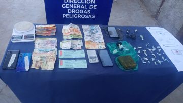 Tres detenidos por venta de drogas en el barrio La Católica
