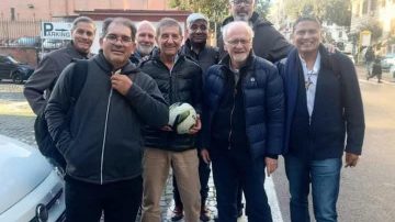 Monseñor Vicente Bokalic ya está en Roma para su nombramiento como Cardenal