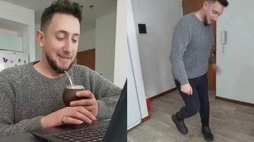 VIDEO: Un papá revive los pasitos flogger a pedido de su hija y se convierte en fenómeno viral