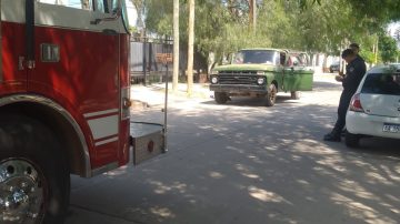 Minutos de tensión en el B° Santa Lucía por fuga de GNC en una camioneta