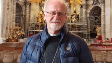 Bokalic a horas de ser nombrado Cardenal de la Iglesia Católica