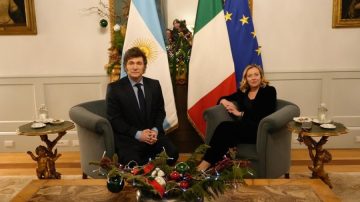 Milei y Meloni se reunieron para reafirmar su alianza política internacional