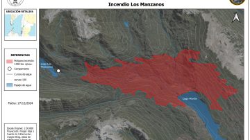 VIDEO. Así combate el fuego en Neuquén y Bariloche, el avión hidrante de Santiago