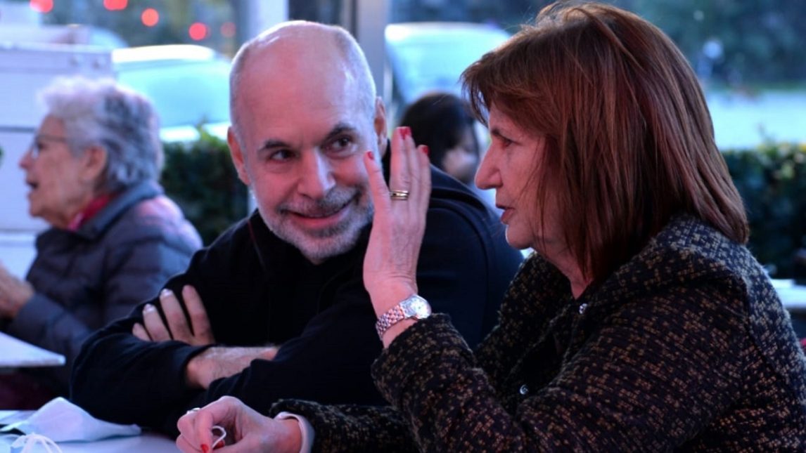 Feroz cruce tuitero entre Patricia Bullrich y Horacio Rodríguez Larreta