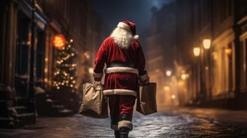Seguí en vivo el recorrido de Papá Noel en su trineo por el mundo