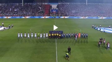 Lapidarios comentarios en redes sociales por el Himno Nacional Argentino en la final de la Copa Argentina