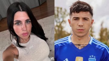 Valentina Cervantes reveló que está conviviendo con otro hombre tras separarse de Enzo Fernández