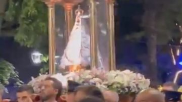 Se reunieron más de 800 peregrinos para honrar a la Virgen del Valle