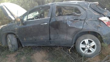 Un vecino bandeño murió en el acto tras volcar con su auto en la ruta 34