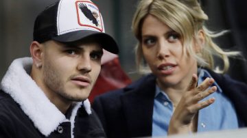 Icardi contraataca: expuso una foto del video íntimo de Wanda Nara con Keita Baldé