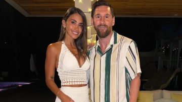 El romántico festejo de Lionel Messi y Antonela Roccuzo en Año Nuevo