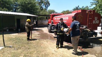 B° Huaico Hondo: le explotó una garrafa mientras estaba cocinando