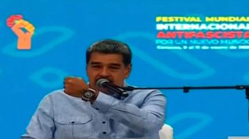 Maduro, “un soldado de Perón” con un lujoso reloj y críticas a Milei