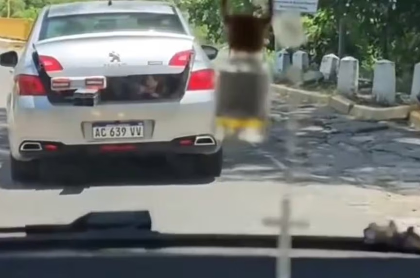 Polémica en Catamarca: un juez fue grabado llevando a su hija en el baúl y le suspendieron la licencia