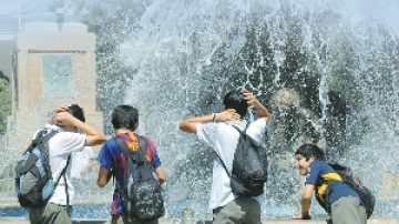 Intenso calor y vientos en Santiago del Estero: 35ºC de máxima