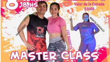 Invitan a la master class solidaria de zumba de la Asociación Civil Simi Sumaq