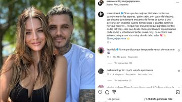 El gesto de Mauri Icardi al que Wanda respondió tras blanquear la relación con La China