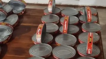 Detectan cargamento de pasta base de cocaína en latas de jurel: hay cinco personas detenidas