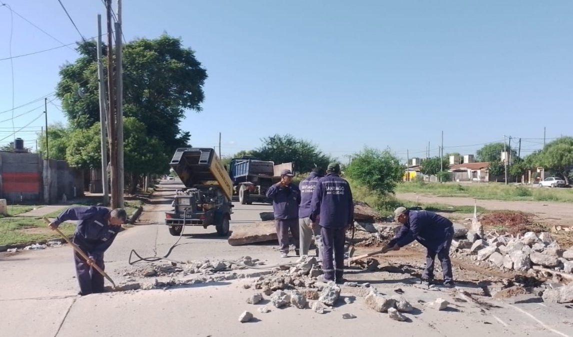 La Capital continúa con el programa de mantenimiento de la Red Vial