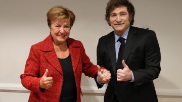 Javier Milei se reunió con Georgieva quien destacó el “tremendo progreso de la economía argentina”