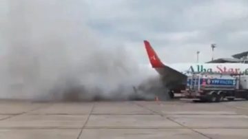 Susto en un vuelo de Flybondi que no pudo despegar