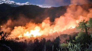 Arde El Bolsón: El fuego consumió más de 1600 hectáreas y evacuaron a vecinos y turistas