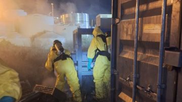 Un derrame de ácido en la planta de Coca Cola dejó al menos una persona afectada