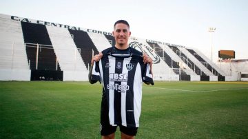 Braian Cufré ya es refuerzo de Central Córdoba para la temporada 2025