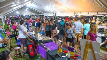 La feria de emprendedores y artesanos con más de 100 stand, será otra de las atracciones de Santiago es tu Río