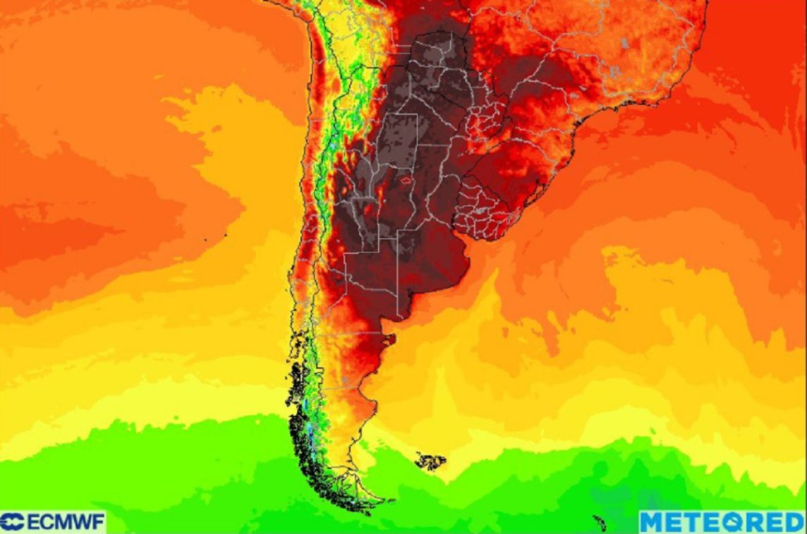 Calor extremo en Santiago del Estero