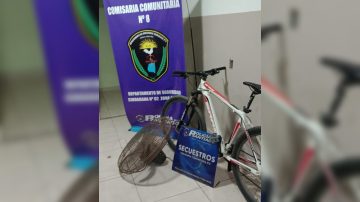 Desde ventiladores hasta bicicletas: recuperan bienes robados en sendos operativos policiales