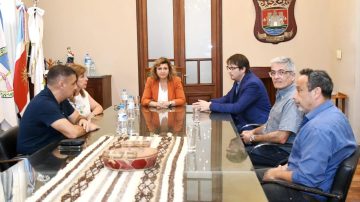 La intendente Fuentes y autoridades de los juzgados de Faltas mantuvieron una reunión de trabajo