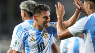 HISTÓRICO: Argentina Sub-20 goleó 6-0 a Brasil en el Sudamericano de Venezuela