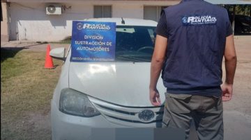 Robó un auto en pleno centro pero el raid delictivo le duró poco