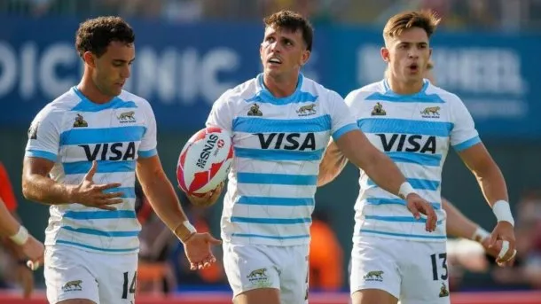 Los Pumas 7s avanzan a semifinales del Seven de Perth tras vencer a Gran Bretaña