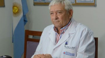 El Dr. César Monti, una figura de dilatada y destacada trayectoria en la salud pública de Santiago del Estero