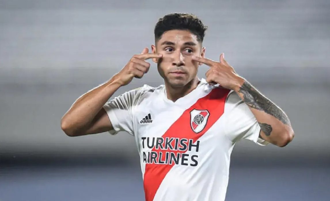 El campeón del mundo Gonzalo Montiel vuelve a River