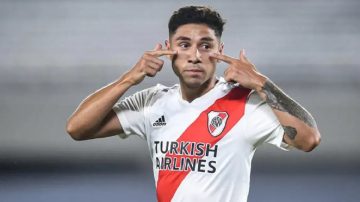 El campeón del mundo Gonzalo Montiel vuelve a River