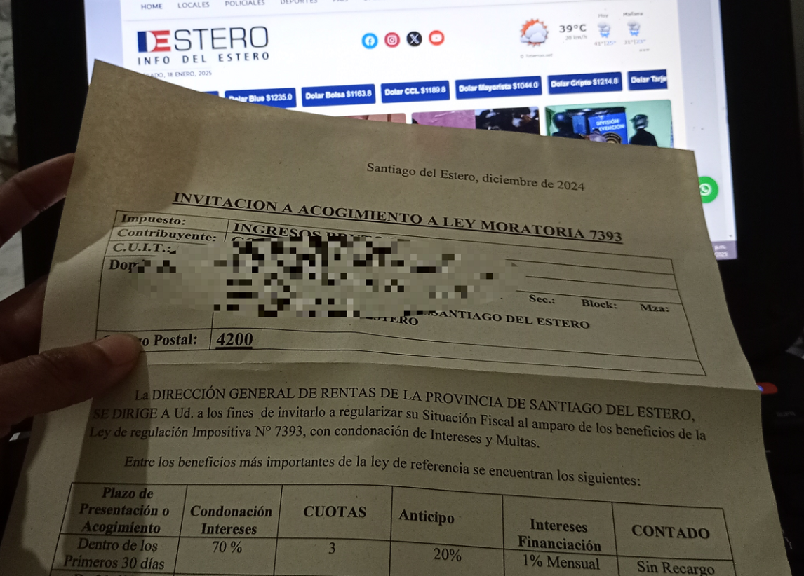 Qué hacer si recibiste una notificación de Rentas de la Provincia