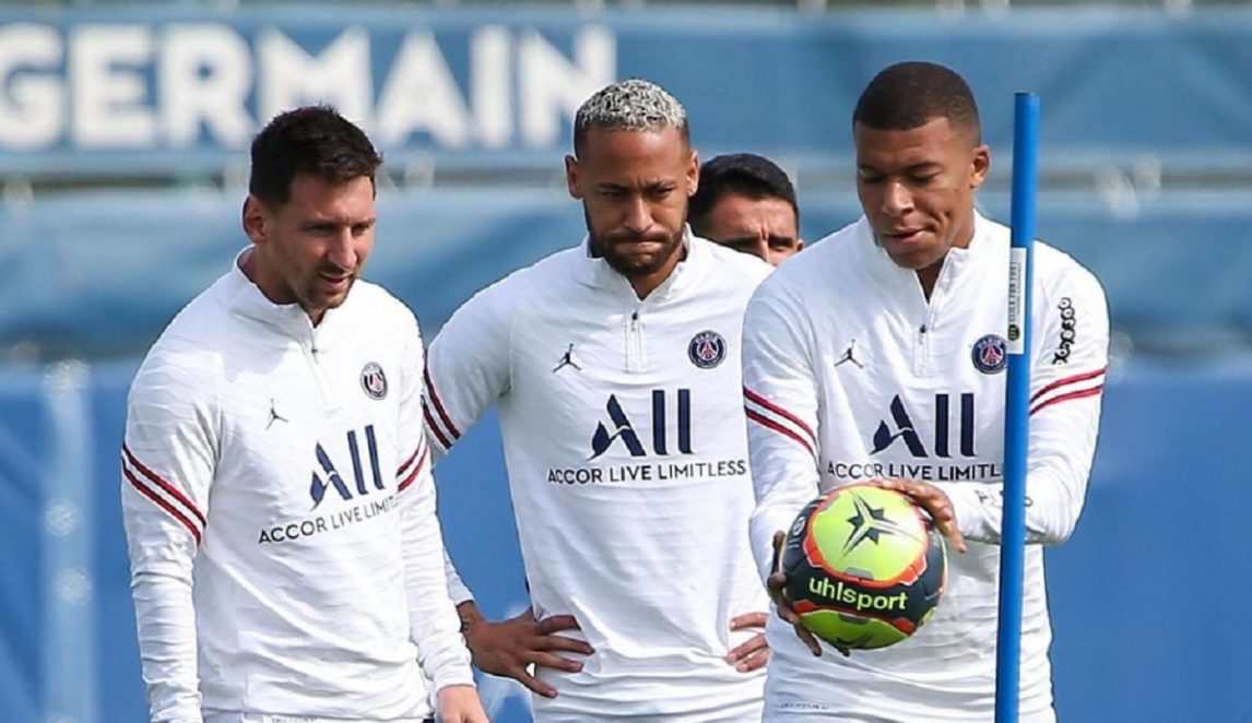 Neymar reveló que Mbappé se puso celoso de Messi en el PSG
