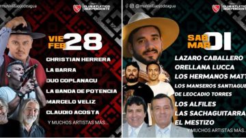 Anuncian la cartelera del Festival Nacional del Artesano