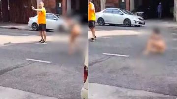 Una mujer se tiró semidesnuda desde un primer piso y denunció que era obligada a prostituirse