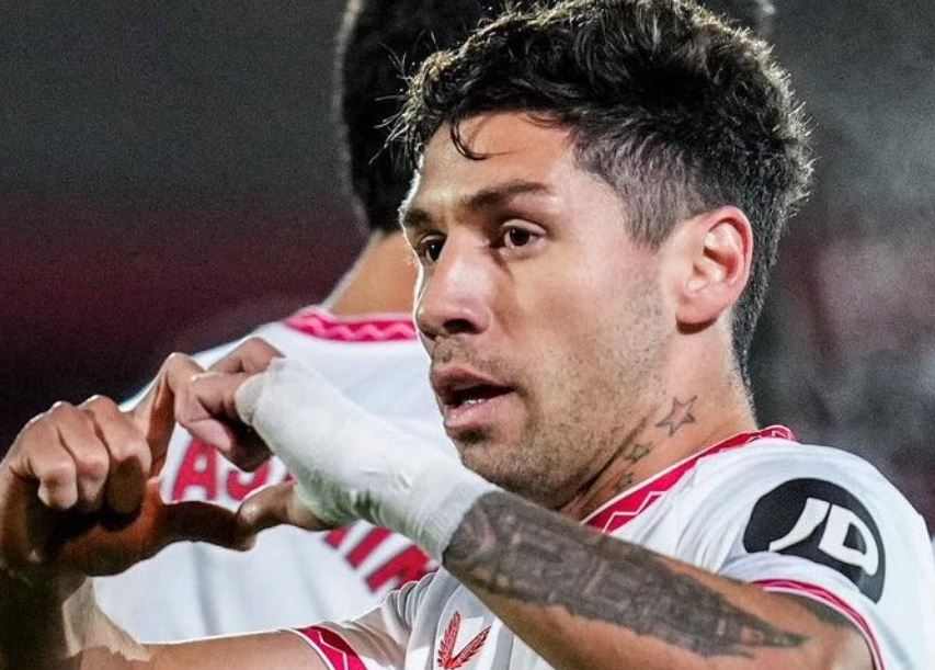 Gonzalo Montiel fue citado en Sevilla, mientras espera la resolución de su pase a River