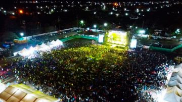 Sumampa: trabajan en los preparativos de la 49° edición del Festival de la Canción Popular