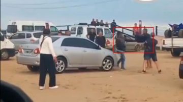 Violento enfrentamiento entre un “trapito” y un turista en Villa Gesell
