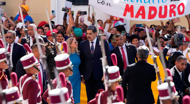 Venezuela: en medio de denuncias de fraude, Maduro juró y tomó posesión del poder por tercera vez consecutiva